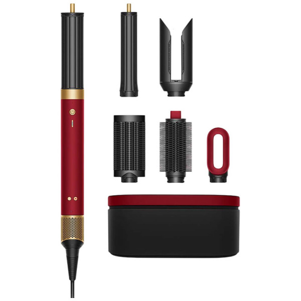 Dyson Airwrap Coanda 2x Multi Hair Styler Straight+Wavy Red Velvet/Gold