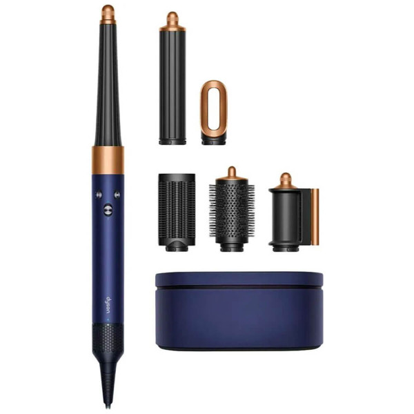 Dyson Airwrap i.d. Multi-Styler and Dryer Straight to Wavy Prussian blue/Rich copper