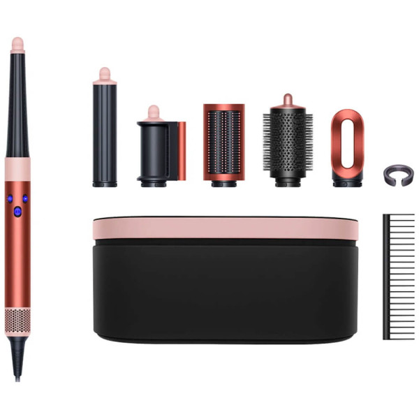 Dyson Airwrap i.d. Multi-Styler and Dryer Straight to Wavy Strawberry Bronze/Blush Pink