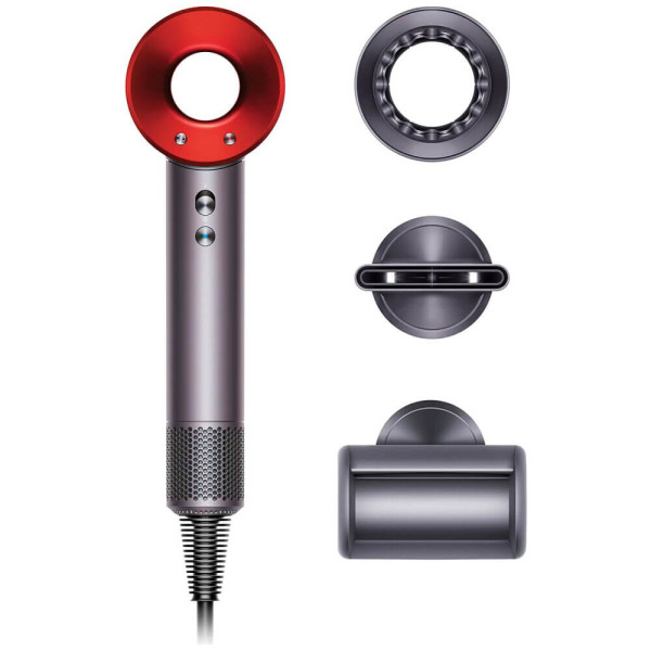 Dyson HD08 Supersonic Nickel/Red