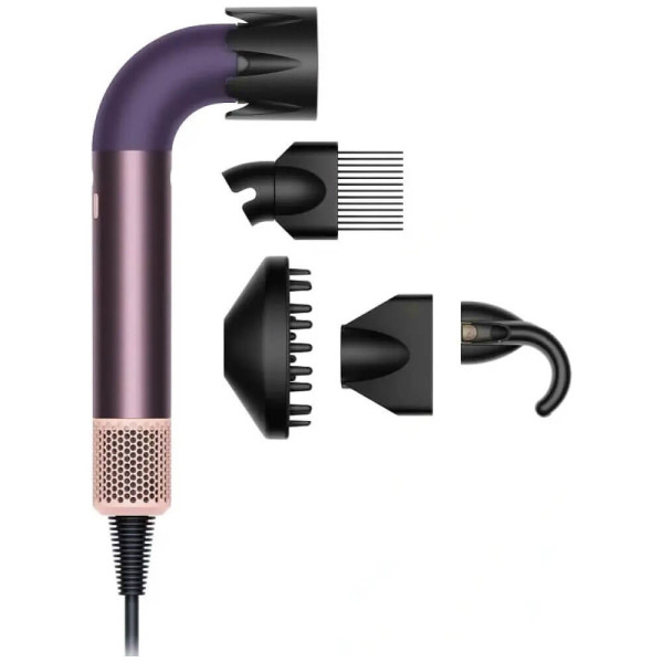 Dyson HD18 Supersonic R Professional Hair Dryer Curly+Coily Jasper Plum