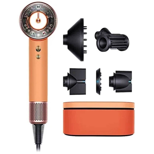 Dyson Supersonic HD16 Nural Hair Dryer Straight+Wavy Ceramic Apricot/Topaz