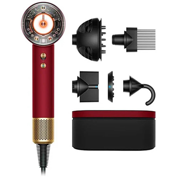 Dyson Supersonic HD16 Nural Red Velvet/Gold