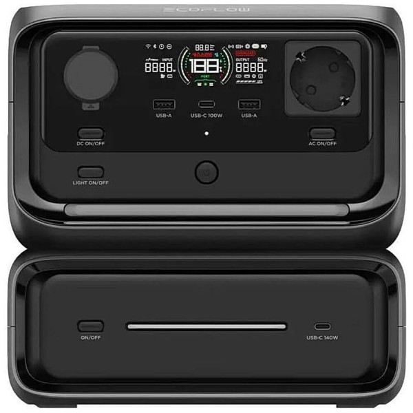 Комплект зарядной станции EcoFlow RIVER 3 Max (EFRIVER3Max-EU-CBOX)